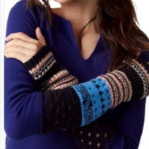 Free People Cozy Craft Sweater Cuff Thermal Top